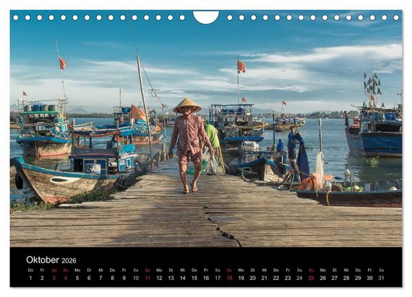 Produktbild: Vietnam Abenteuerreise (Wandkalender 2026 DIN A4 quer), CALVENDO Monatskalender