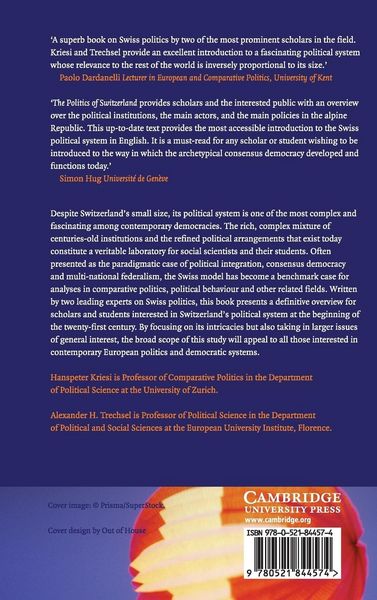 Produktbild: The Politics of Switzerland