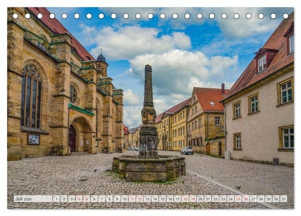 Produktbild: Bayreuth Impressionen (Tischkalender 2026 DIN A5 quer), CALVENDO Monatskalender
