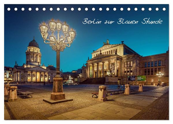 Produktbild: Die Blaue Stunde in Berlin (Tischkalender 2026 DIN A5 quer), CALVENDO Monatskalender