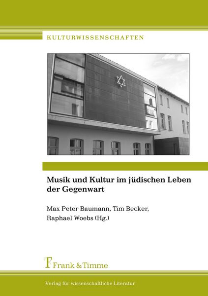 Produktbild: Musik und Kultur im j&uuml;dischen Leben der Gegenwart