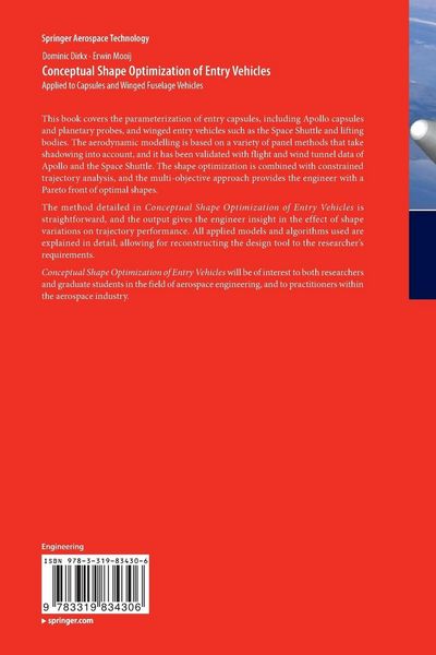 Produktbild: Conceptual Shape Optimization of Entry Vehicles