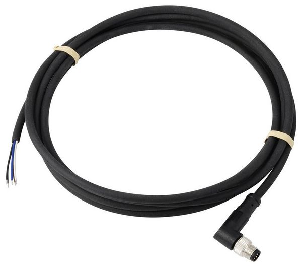 Produktbild: TRU COMPONENTS TC-13751876 Anschlussleitung M8 x 1 Stecker, gewinkelt 5 m Polzahl Sensoren: 5 1 St.