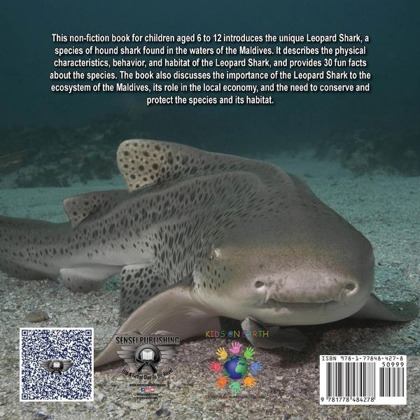 Produktbild: KIDS ON EARTH Wildlife Adventures - Explore The World Leopard Shark - Maldives