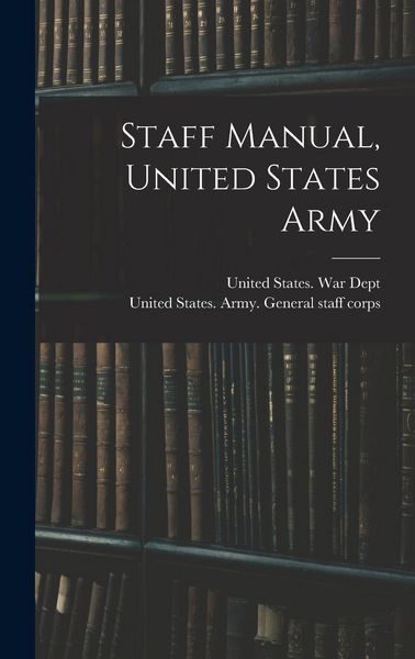 Produktbild: Staff Manual, United States Army