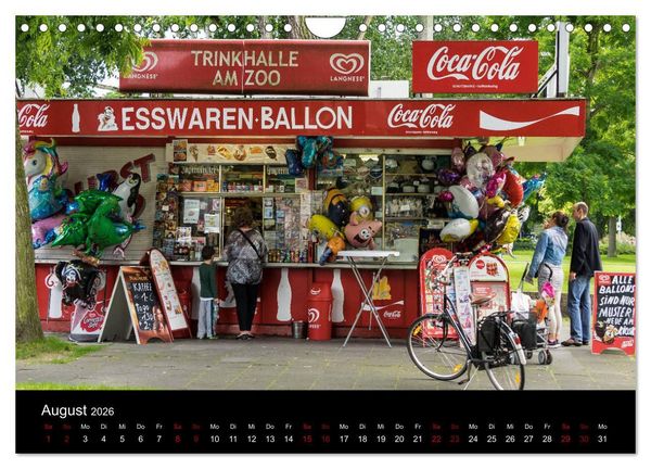 Produktbild: K&ouml;lsche Veedelskultur. B&uuml;dchen, Kioske und Trinkhallen. (Wandkalender 2026 DIN A4 quer), CALVENDO Monatskalender