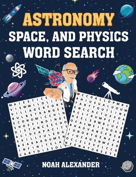 Produktbild: Astronomy, Space and Physics Word Search