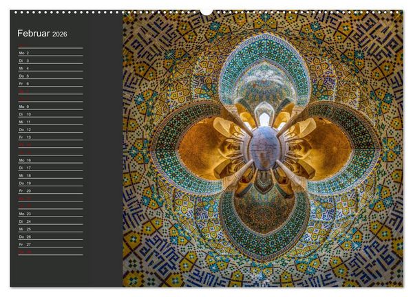 Produktbild: Orientalische Architektur - Verzaubernd (hochwertiger Premium Wandkalender 2026 DIN A2 quer), Kunstdruck in Hochglanz