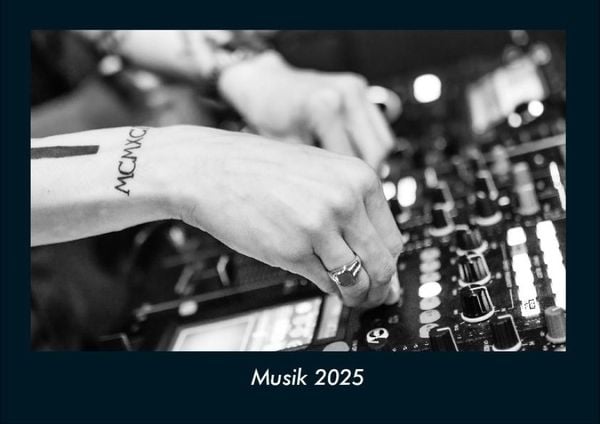 Produktbild: Musik 2025 Fotokalender DIN A4