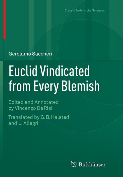 Produktbild: Euclid Vindicated from Every Blemish