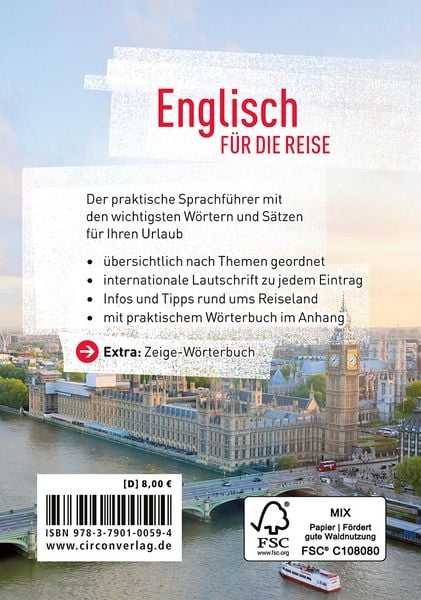 Produktbild: Sprachf&uuml;hrer Englisch f&uuml;r die Reise