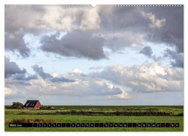 Produktbild: Nordseeinsel Pellworm 2026 (hochwertiger Premium Wandkalender 2026 DIN A2 quer), Kunstdruck in Hochglanz