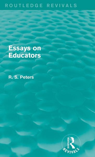 Produktbild: Essays on Educators (REV) RPD