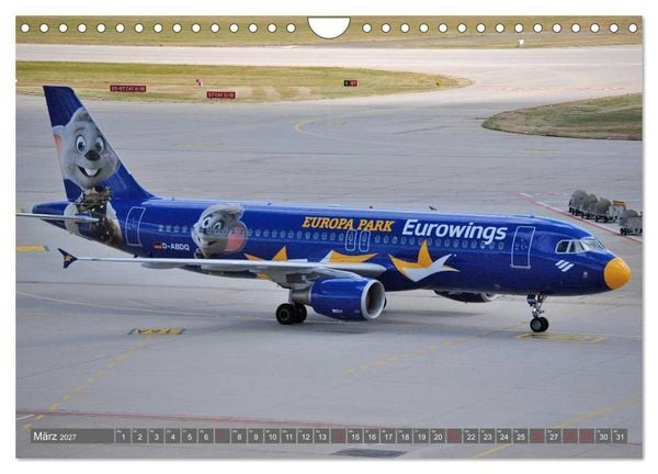 Produktbild: Flugzeuge zwischen Himmel und Erde (Wandkalender 2027 DIN A4 quer), CALVENDO Monatskalender