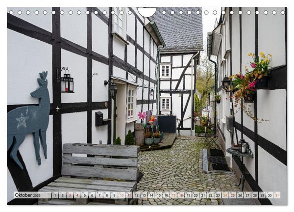 Produktbild: Freudenberg Impressionen (Wandkalender 2026 DIN A4 quer), CALVENDO Monatskalender