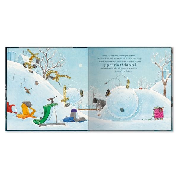 Produktbild: Bagger Ben rettet Weihnachten Eine winterliche Geschichte aus dem Baustellen-Kindergarten