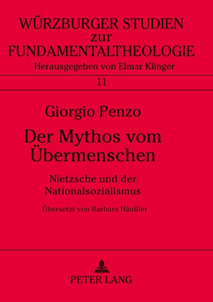 Produktbild: Der Mythos vom &Uuml;bermenschen