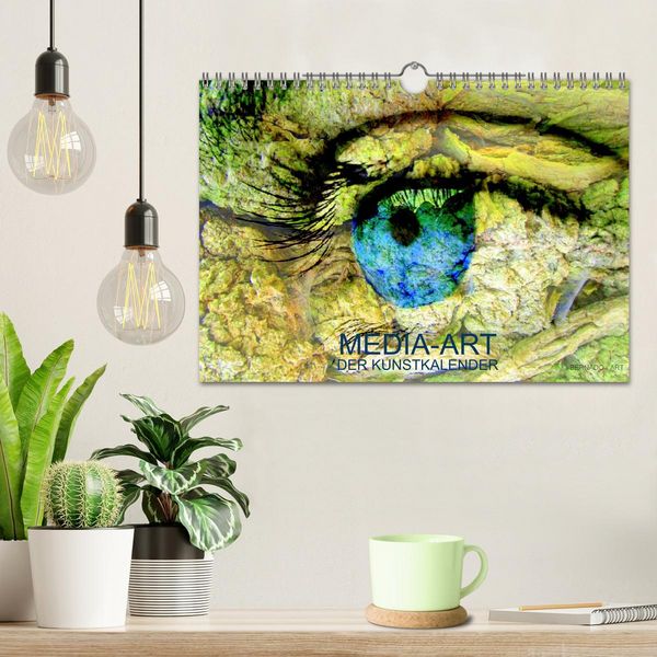 Produktbild: MEDIA-ART Der Kunstkalender (Wandkalender 2026 DIN A4 quer), CALVENDO Monatskalender