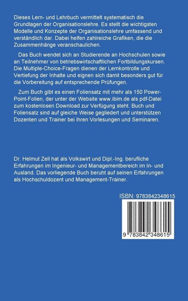 Produktbild: Die Grundlagen der Organisation -