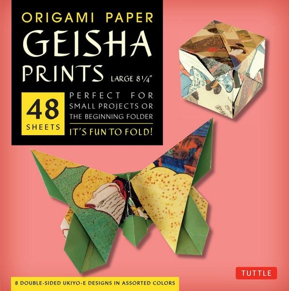 Produktbild: Origami Paper - Geisha Prints - Large 8 1/4 - 48 Sheets
