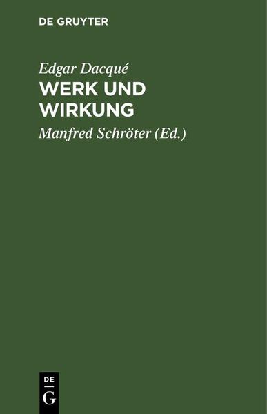 Produktbild: Werk und Wirkung