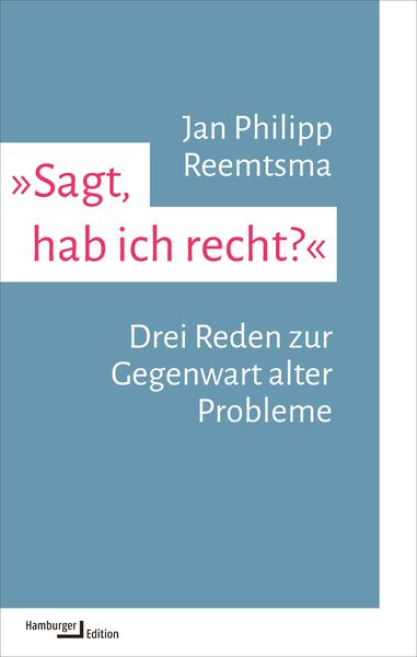 Produktbild: &raquo;Sagt, hab ich recht?&laquo;