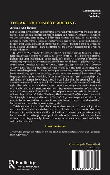 Produktbild: The Art of Comedy Writing