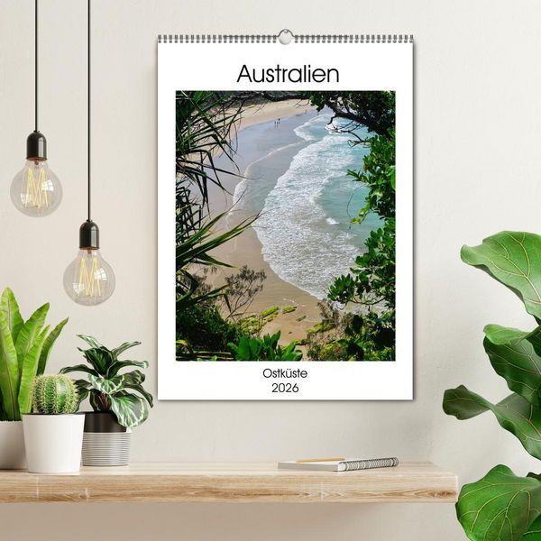 Produktbild: Australien - Ostk&uuml;ste (Wandkalender 2026 DIN A2 hoch), CALVENDO Monatskalender
