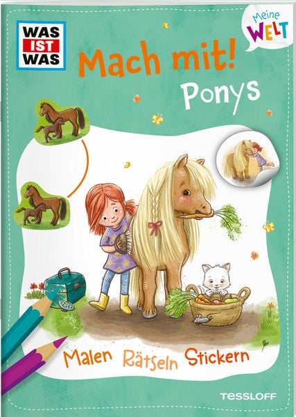 Produktbild: WAS IST WAS Meine Welt Mach mit! Ponys