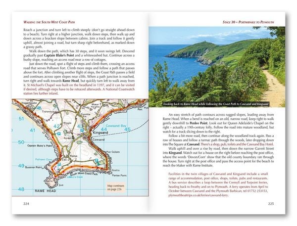 Produktbild: Walking the South West Coast Path