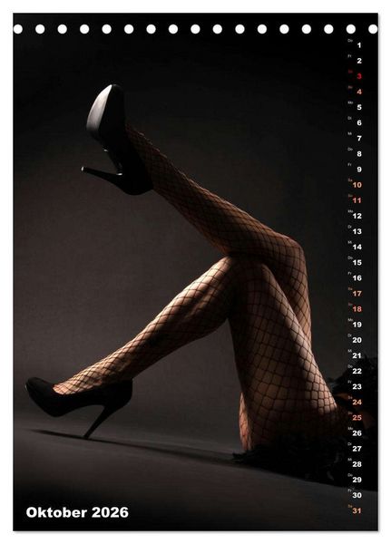 Produktbild: Starke Beine (Tischkalender 2026 DIN A5 hoch), CALVENDO Monatskalender