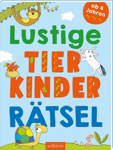 Produktbild: Lustige Tierkinder-R&auml;tsel