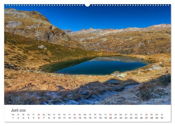 Produktbild: Bezaubernde Bergseen (Wandkalender 2026 DIN A2 quer), CALVENDO Monatskalender