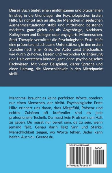 Produktbild: Einf&uuml;hrung in die Psychologische Erste Hilfe