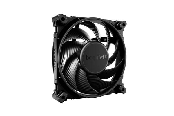 Produktbild: BeQuiet SILENT WINGS 4 PC-Geh&auml;use-L&uuml;fter Schwarz (B x H x T) 120 x 25 x 120 mm