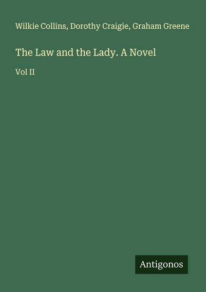 Produktbild: The Law and the Lady. A Novel
