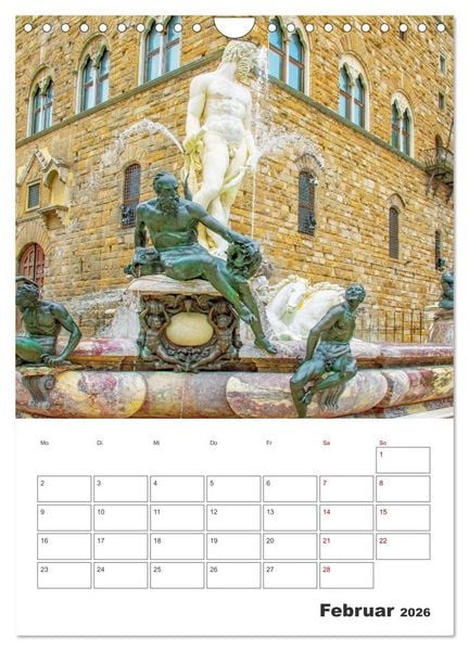 Produktbild: Florenz - Stadt mit besonderem Zauber (Wandkalender 2026 DIN A4 hoch), CALVENDO Monatskalender