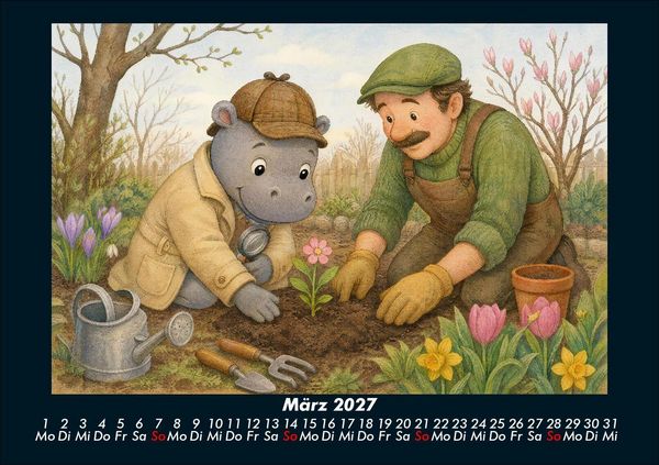 Produktbild: Sashito entdeckt Traumberufe 2027 Fotokalender DIN A5