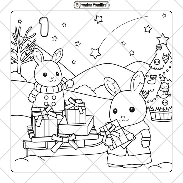 Produktbild: Sylvanian Families Cosy Christmas