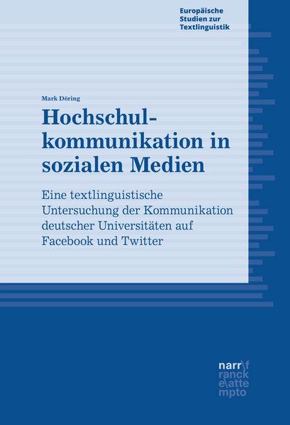 Produktbild: Hochschulkommunikation in sozialen Medien