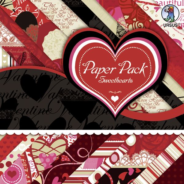 Produktbild: URSUS Paper Pack "Sweathearts"