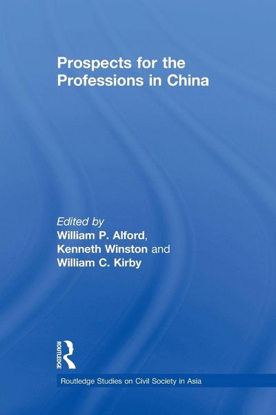 Produktbild: Prospects for the Professions in China