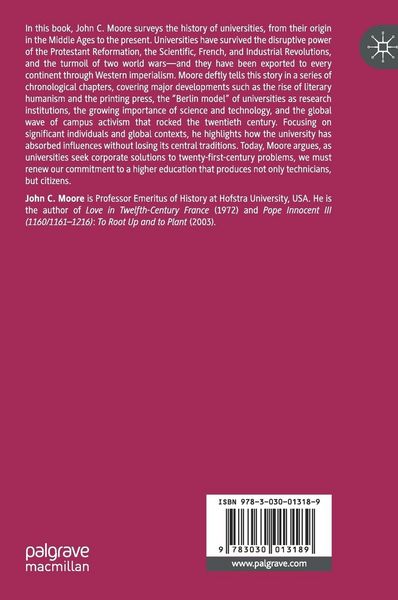 Produktbild: A Brief History of Universities