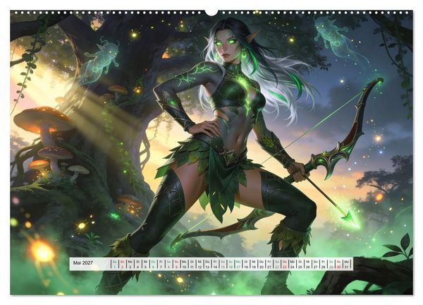 Produktbild: Verf&uuml;hrerische Macht (hochwertiger Premium Wandkalender 2027 DIN A2 quer), Kunstdruck in Hochglanz