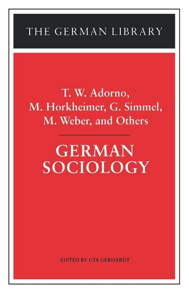 Produktbild: German Sociology
