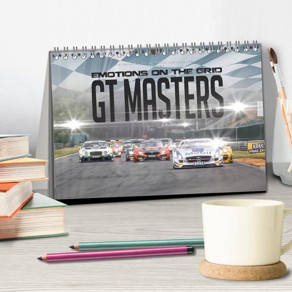Produktbild: EMOTIONS ON THE GRID - GT Masters (Tischkalender 2026 DIN A5 quer), CALVENDO Monatskalender
