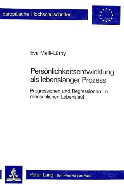 Produktbild: Pers&ouml;nlichkeitsentwicklung als lebenslanger Prozess