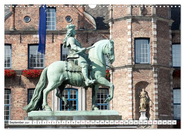 Produktbild: D&uuml;sseldorf - Momente einer Reise (Wandkalender 2027 DIN A3 quer), CALVENDO Monatskalender