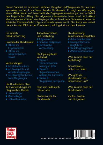 Produktbild: Beruf Bundeswehrpilot