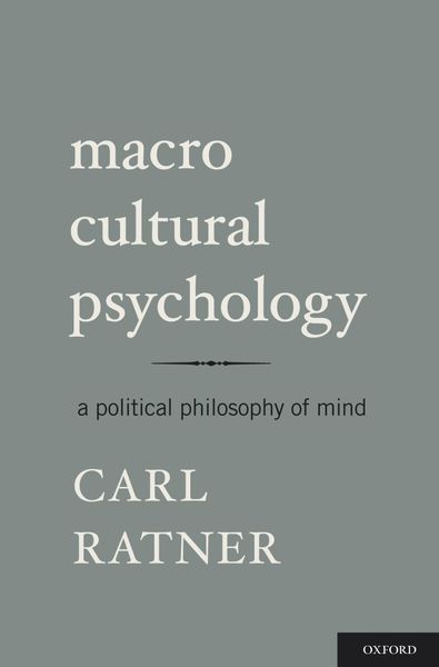Produktbild: Macro Cultural Psychology